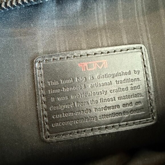 Tumi Alpha Ballistic Briefcase Laptop Computer Bag Expandable Black 26132DH - Picture 15 of 16